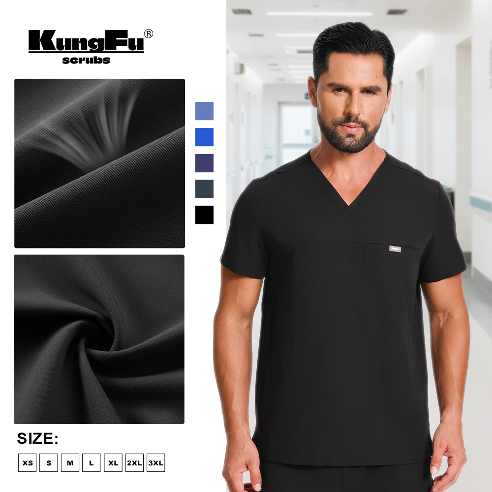 KUNGFU SCRUBS Men Surgical Uni - Medical Lab Uniform recensione e prezzo