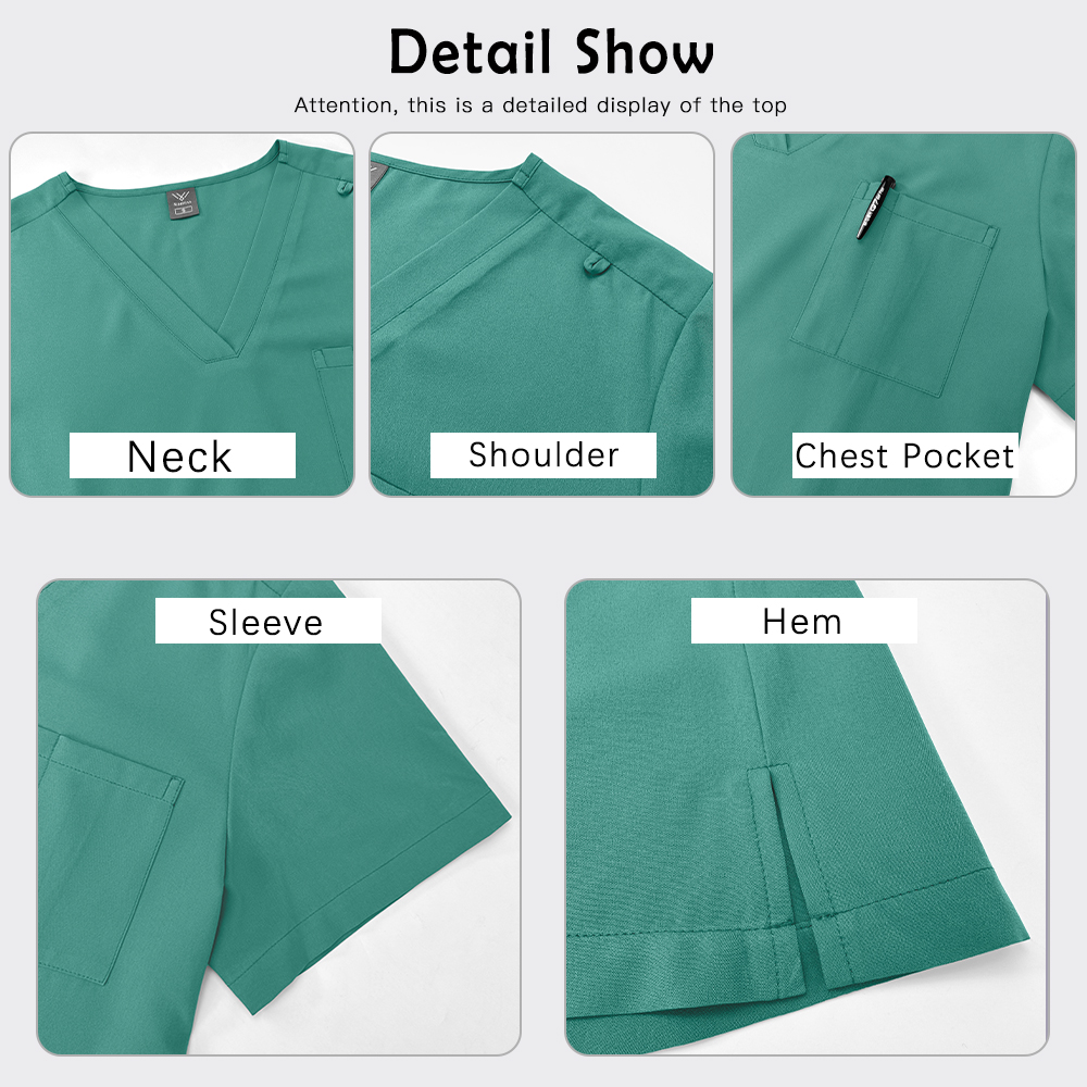 Multilcolors Women Scrubs Set  - Medical Lab Uniform recensione e prezzo