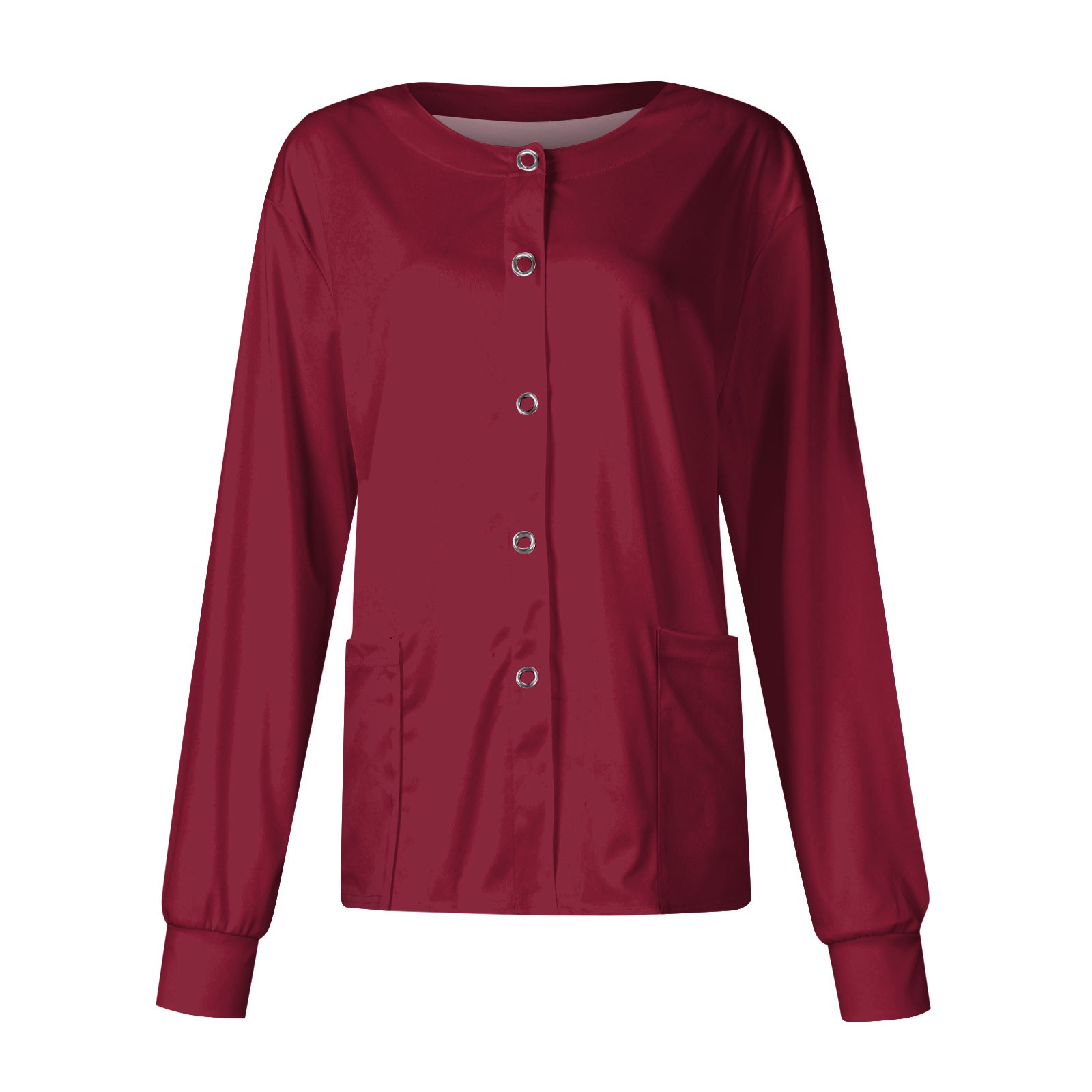 Women Long Sleeve Pocket Worki - Medical Lab Uniform recensione e prezzo