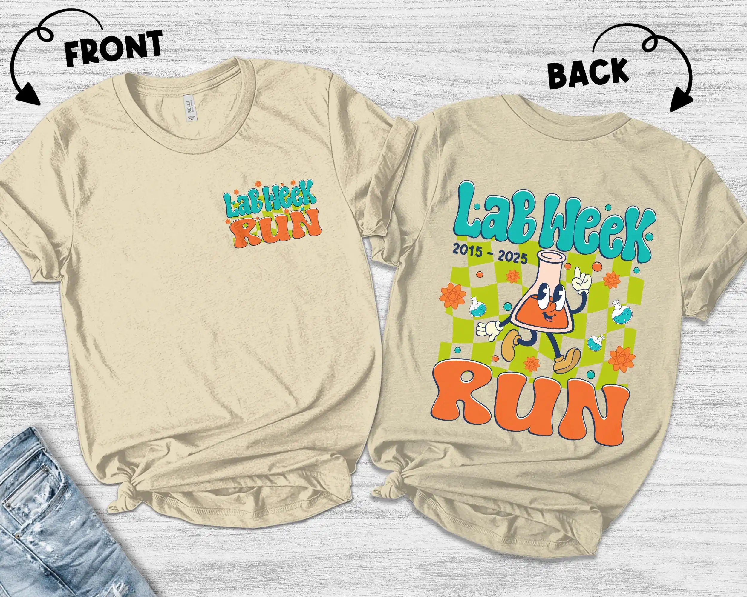 Retro Lab Week 2025 T Shirt Ru - Medical Lab Week 2025 recensione e prezzo