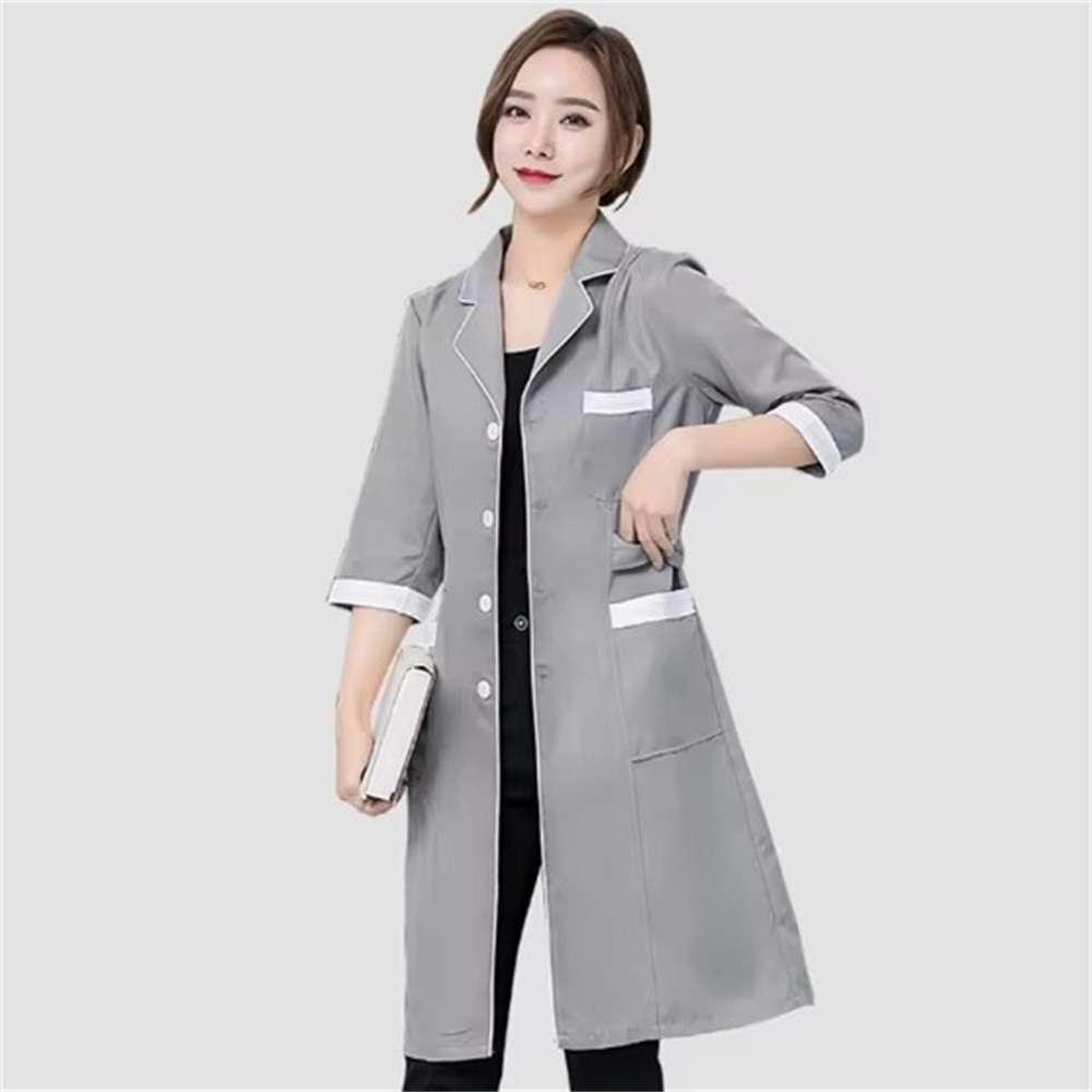 High grade gray solid color sl - Medical Lab Uniform recensione e prezzo