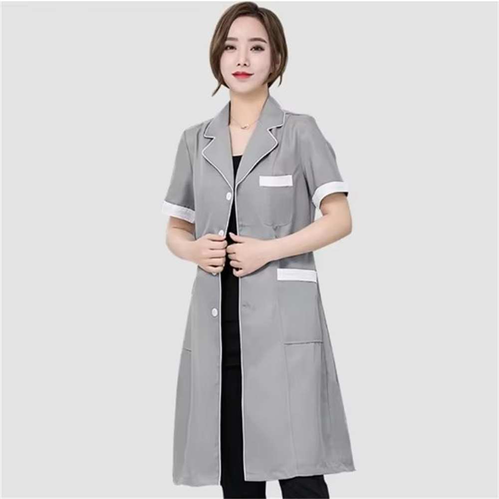 High grade gray solid color sl - Medical Lab Uniform recensione e prezzo