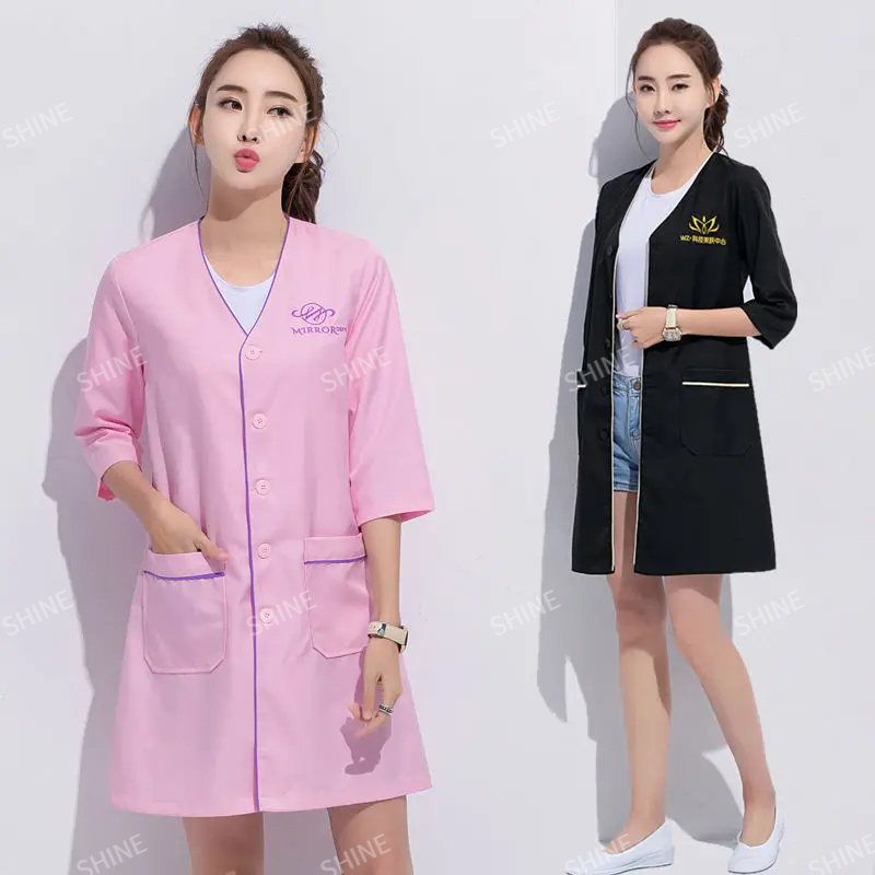 Custom Logo beauty uniform bea - Medical Lab Management recensione e prezzo