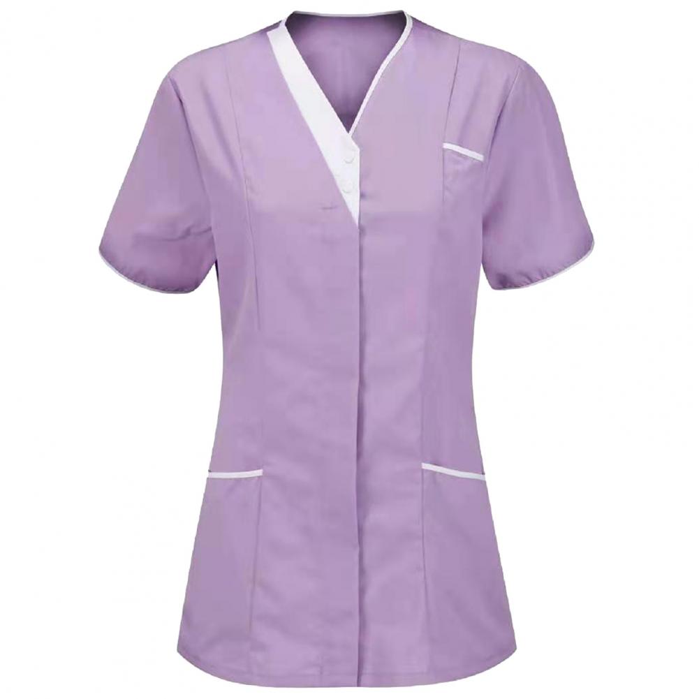 2025 V-neck Short Sleeve Tops  - Medical Lab Uniform recensione e prezzo