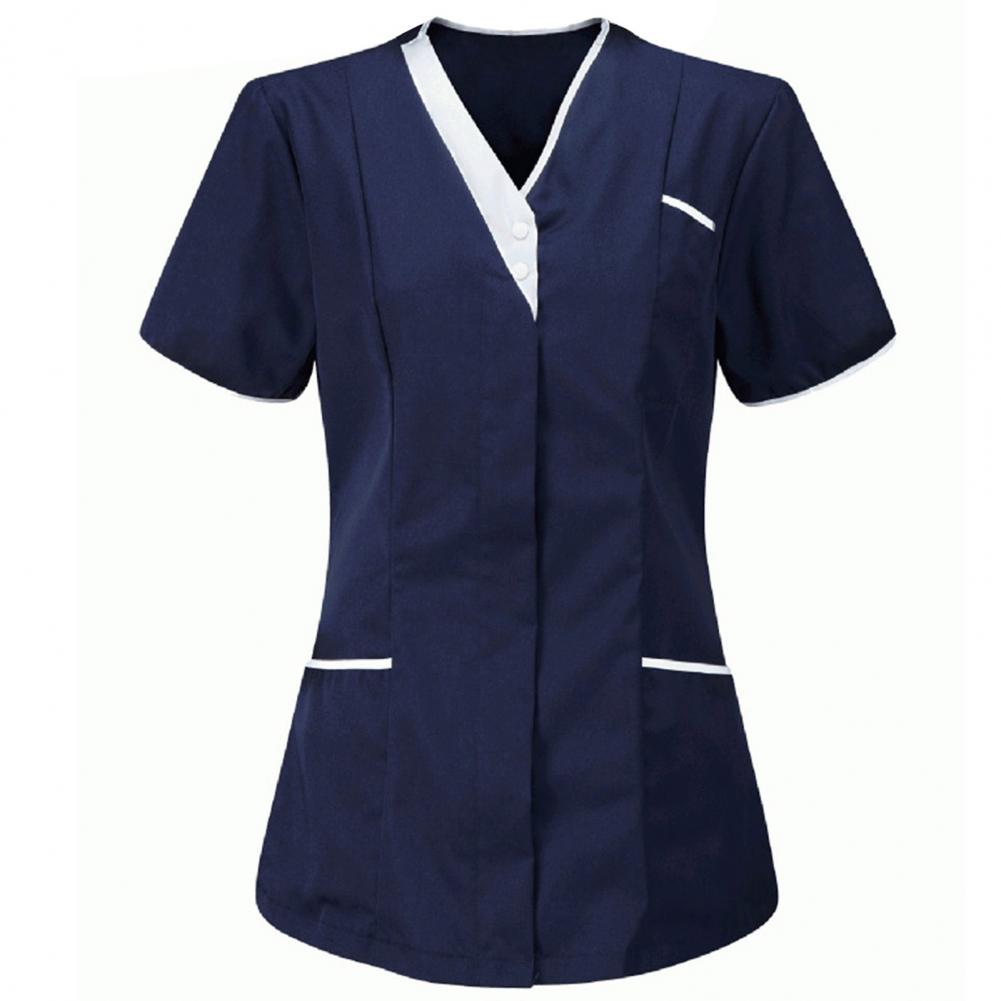 2025 V-neck Short Sleeve Tops  - Medical Lab Uniform recensione e prezzo