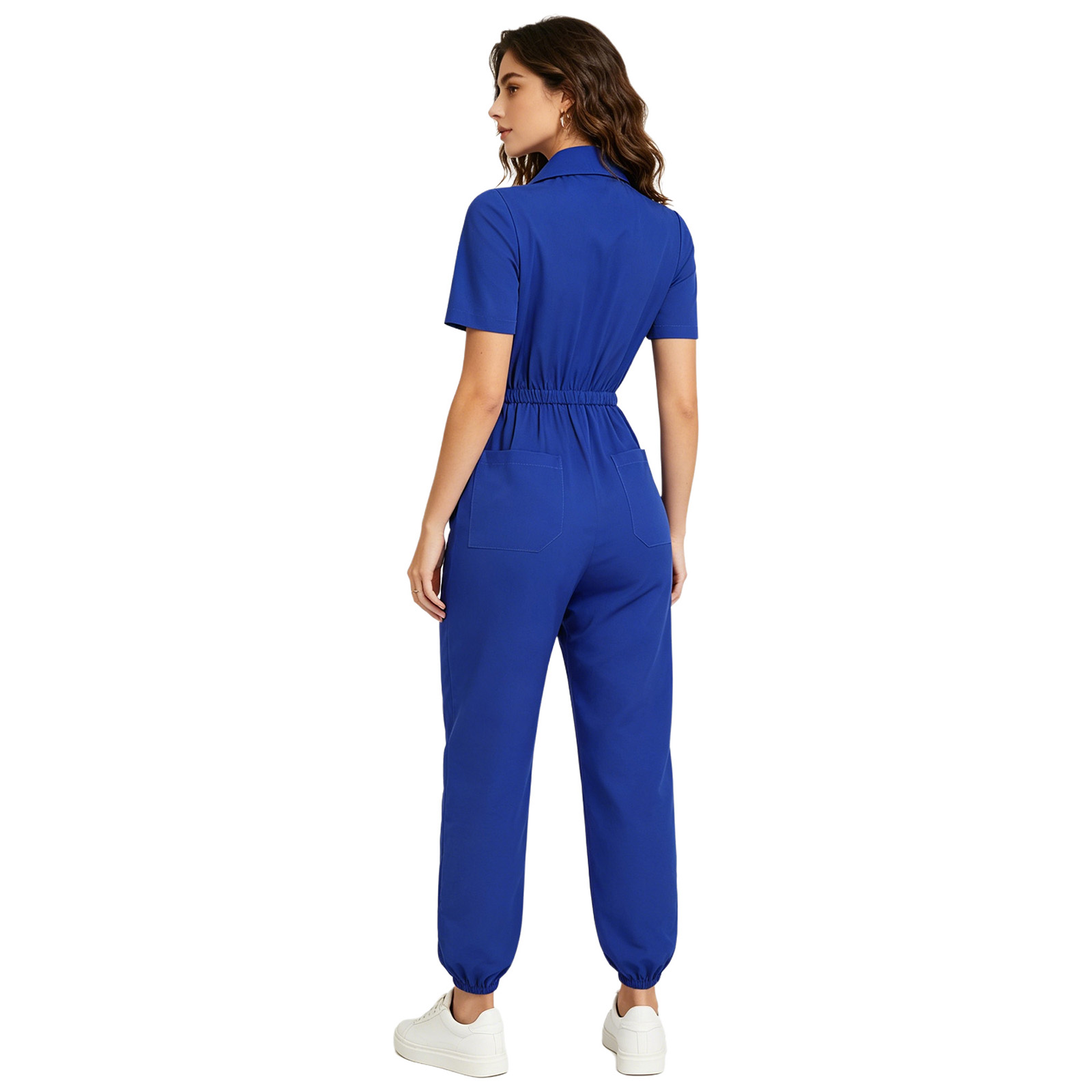 Women Short Sleeve Scrub Jumps - Medical Lab Uniform recensione e prezzo
